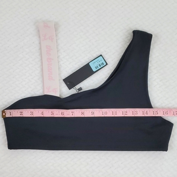 LF The Brand Crop Top Active Wear Barbiecore Sports Bra Size Large NEW - Picture 4 of 13